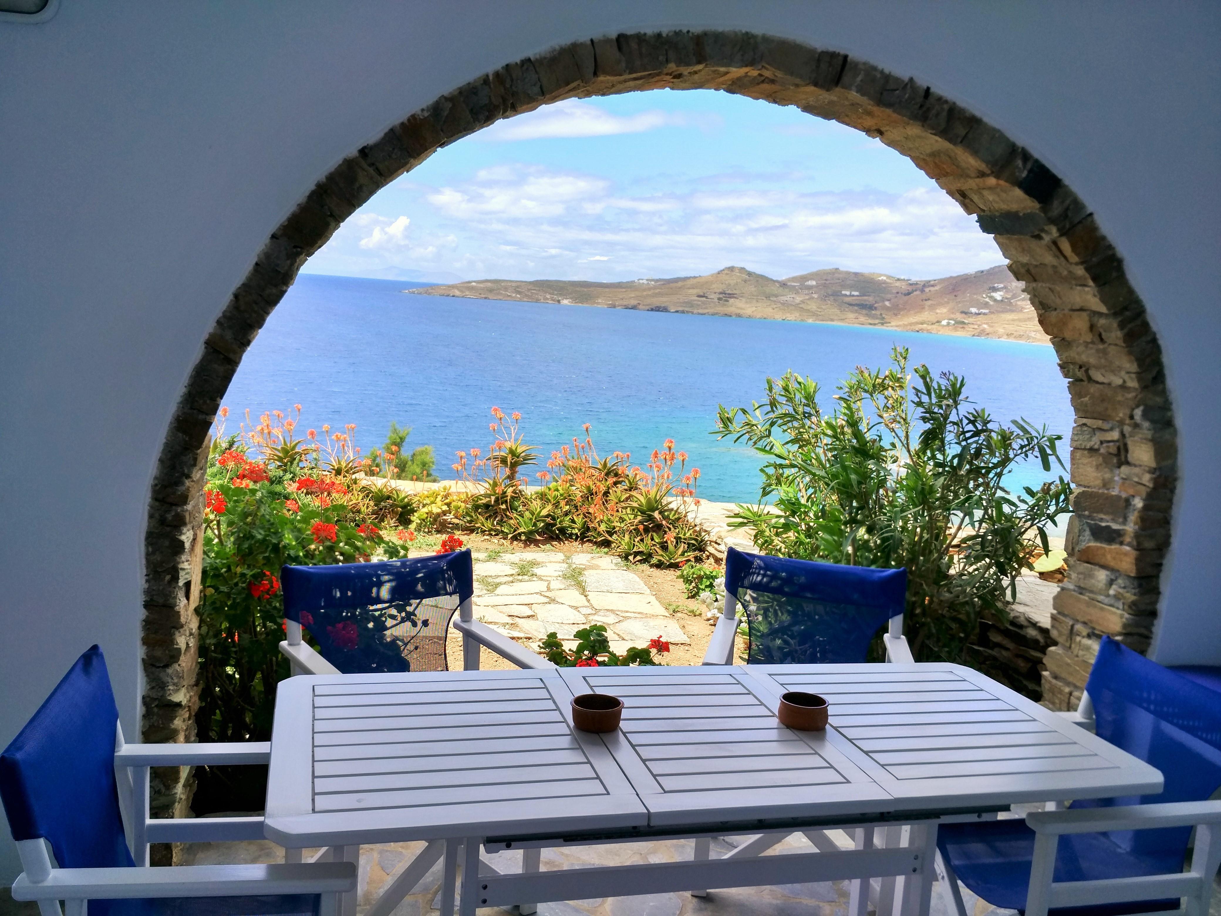 Stavros Bay Villa Tínos Exterior foto
