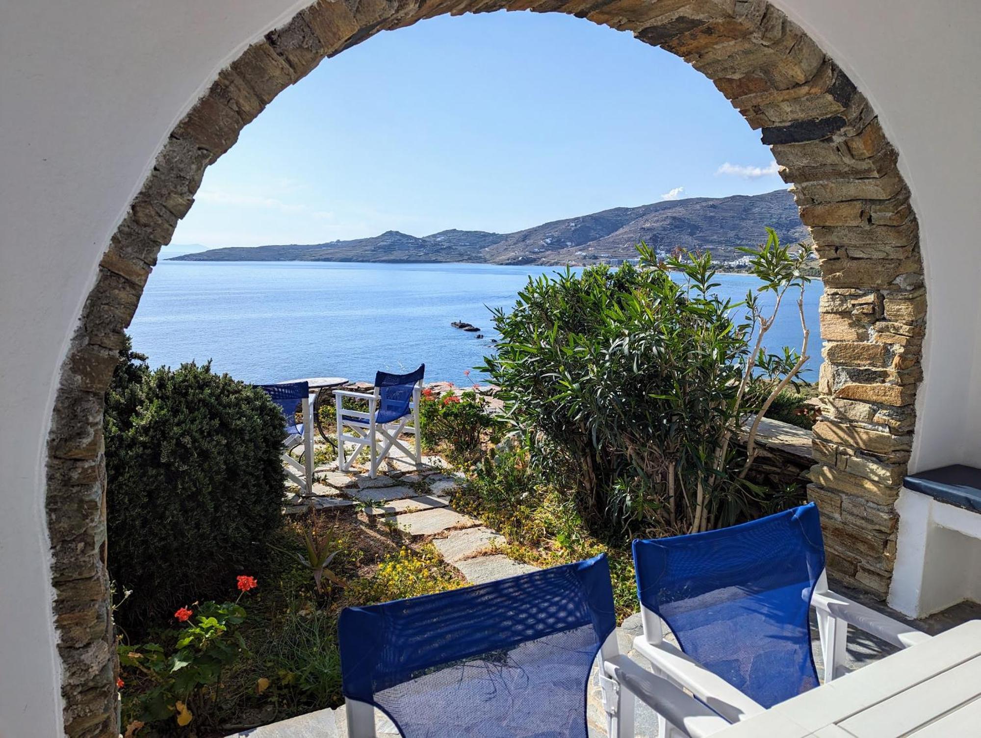 Stavros Bay Villa Tínos Exterior foto