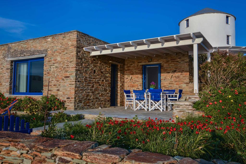 Stavros Bay Villa Tínos Exterior foto