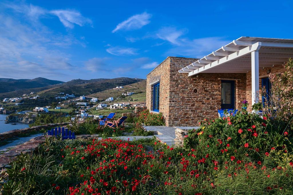 Stavros Bay Villa Tínos Exterior foto
