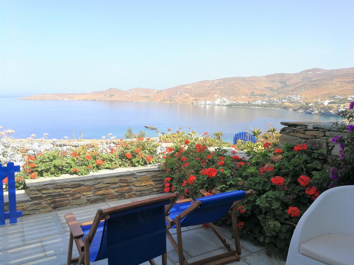 Stavros Bay Villa Tínos Exterior foto