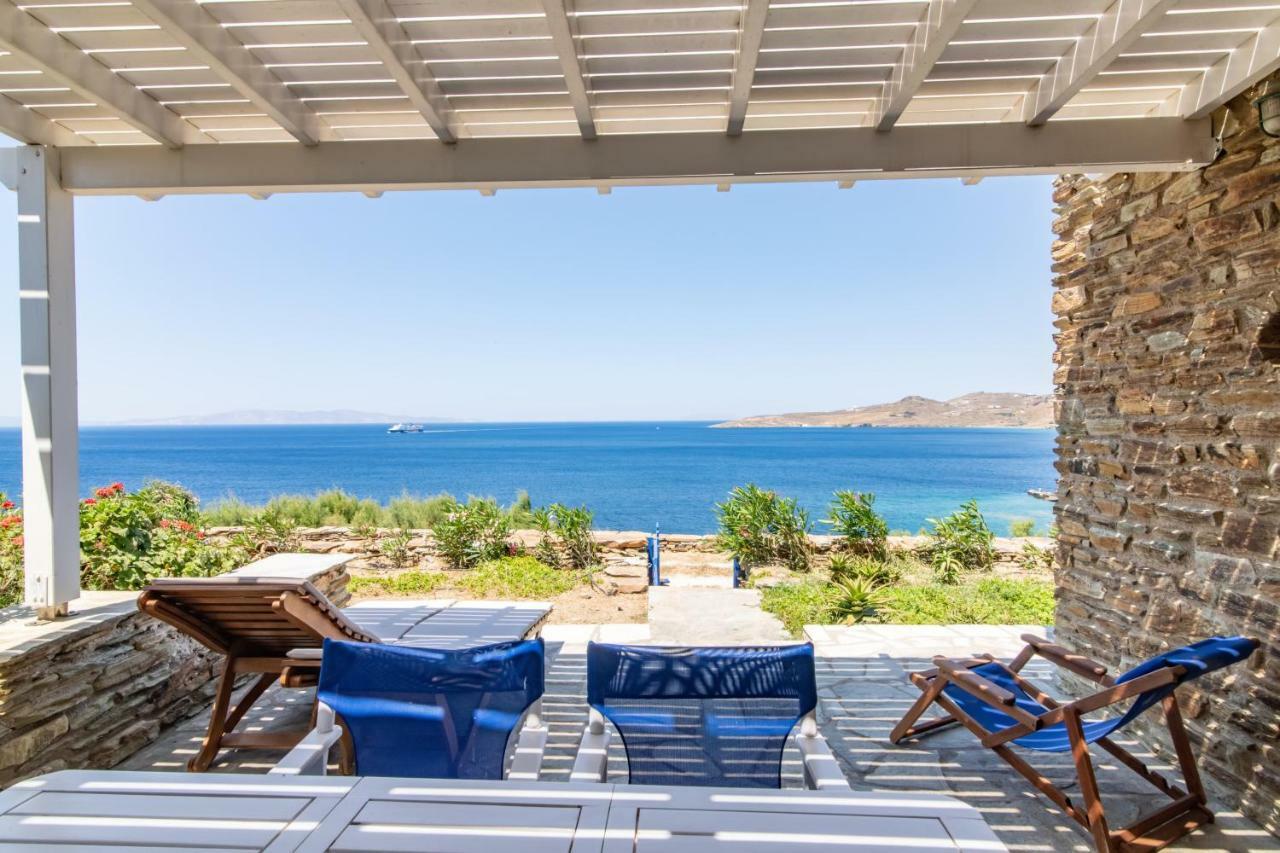 Stavros Bay Villa Tínos Exterior foto