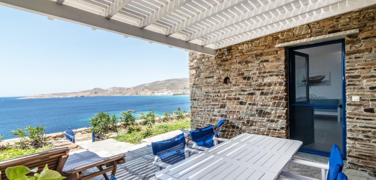 Stavros Bay Villa Tínos Exterior foto