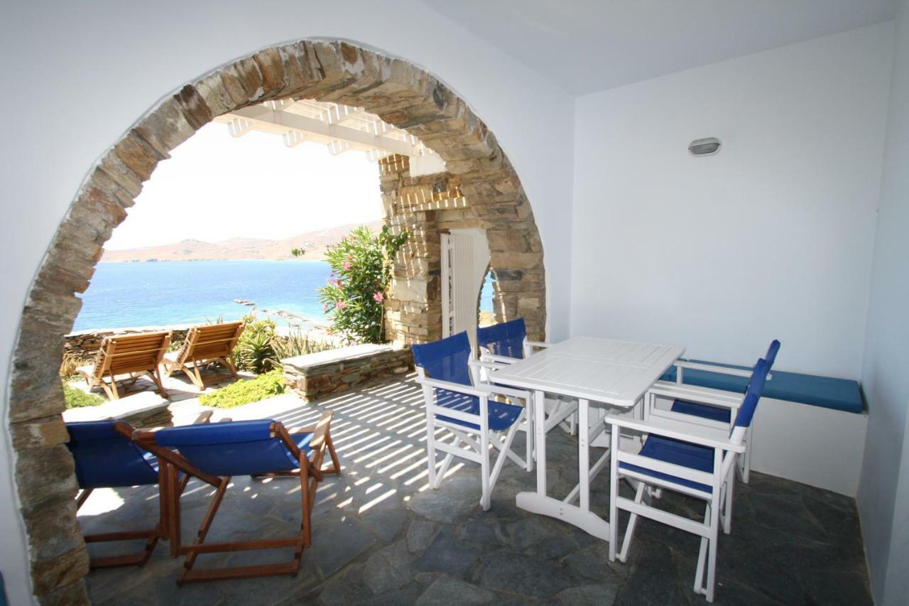 Stavros Bay Villa Tínos Exterior foto