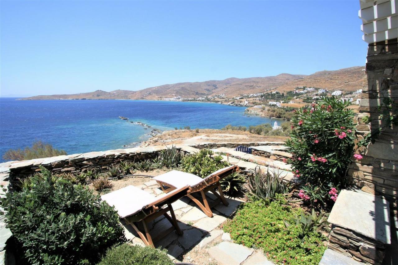 Stavros Bay Villa Tínos Exterior foto